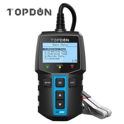 Van het de Batterijmeetapparaat van TOPDON 12V de Draagbare van de de Batterijtest Auto Kenmerkende machine