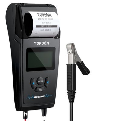 BT500P zonne van de de Auto12v 24V Batterij van de Pakanalysator de Capaciteitsmeetapparaat T